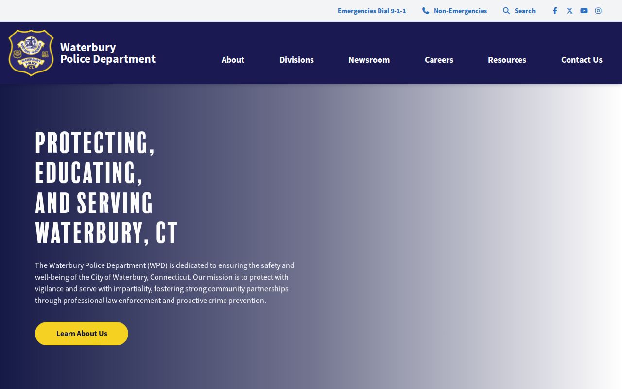 Waterbury warrants police department official portal